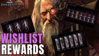 WH40K: Dark Heresy Beta - Owlcat Releases Wishlist Rewards (Vote Now!)