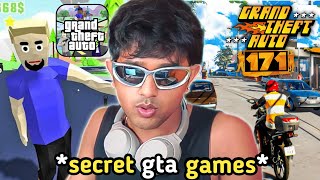 I Tried 4 SECRET GTA GAMES which no one KNOWS