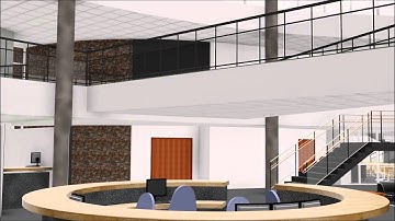 Revit + Showcase walkthrough kantoorgebouw