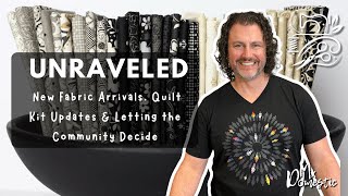ARGUE／LEYERED QUILTING＆WOOLBOA JUMPER Unraveled: New Fabric Arrivals, Quilt Kit Updates & Letting the