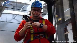 Awaryjne Opuszczanie Kabiny Wózka Przy Pomocy Zestawu Ewakuacyjnego