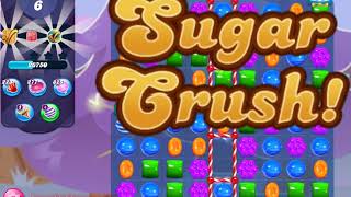 Candy Crush Saga Level 7587 (No boosters, 2nd version) screenshot 5