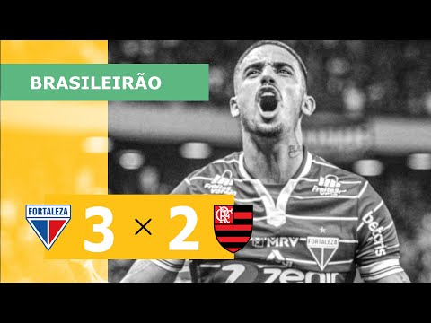 Fortaleza 3 x 2 Flamengo - Gols - 28/09 - Campeonato Brasileiro 2022