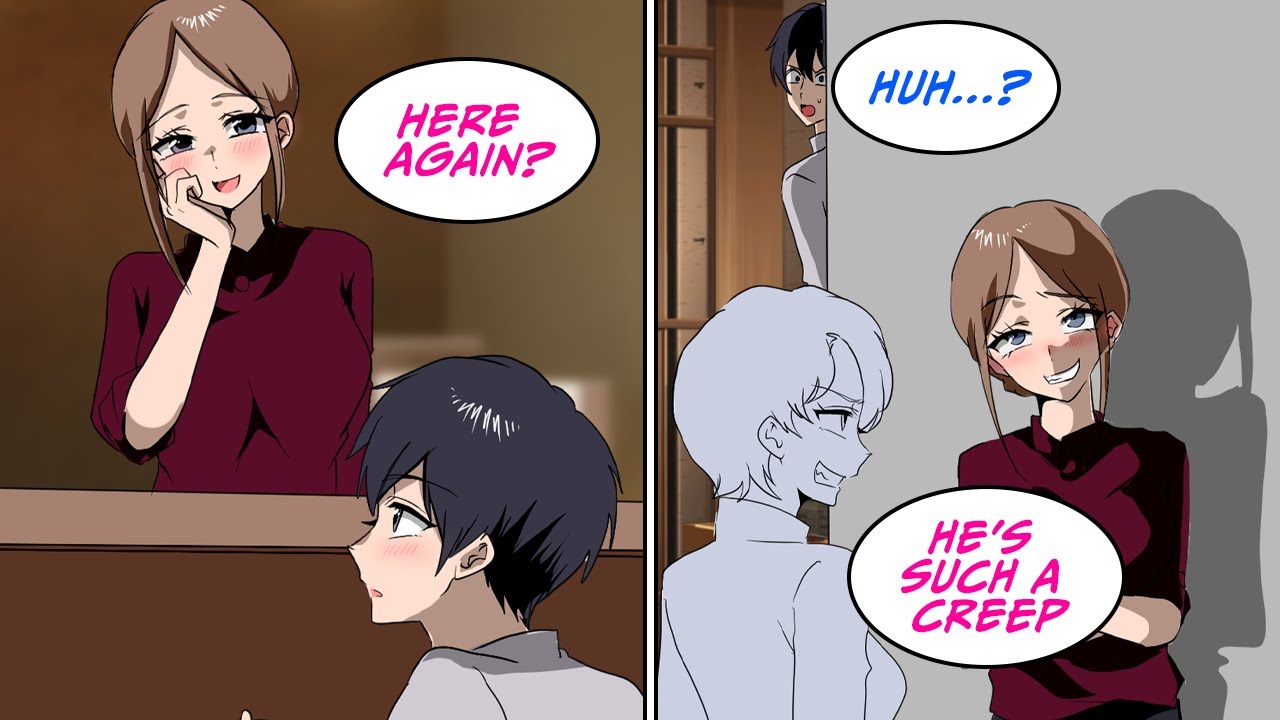 【RomCom】I found out that the waitress I was in love with secretly looked down on me【Manga Dub】