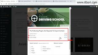 Avada Theme Customization and Demo Importing
