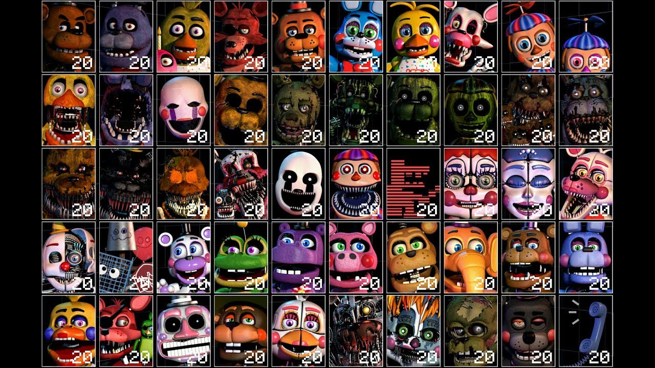 FNAF UCN 50/20 mode attempt #6