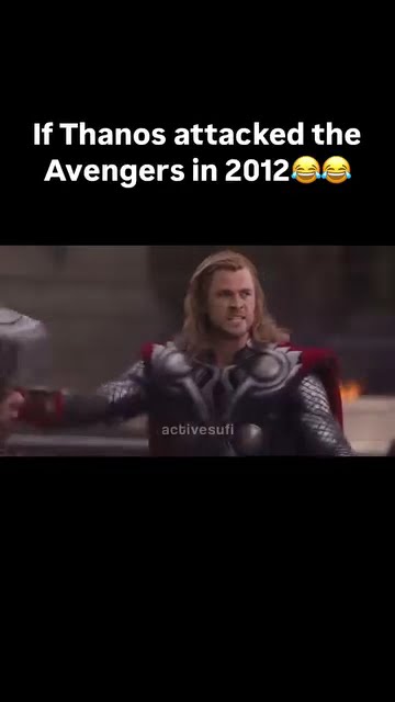 If Thanos attacked Avengers in 2012 #avengers #viral - YouTube