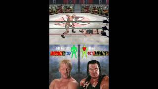 Jeff Jarrett Vs Rhino - Tna Impact Cross The Line Nintendo Ds