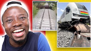 Ghana Train Crash Video Of How It Happened Driver Jaled More