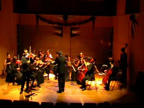 Concierto para violn y orquesta en la menor de JS ...