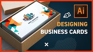 How To Design Business Cards With Illustrator Cc 19 Youtube