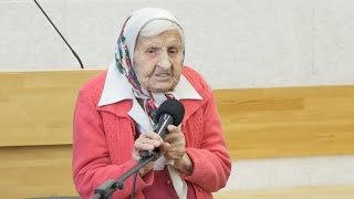 Уверовала в Бога в 1943 году. Свидетельство Зинаиды Семеновны в 99 лет!
