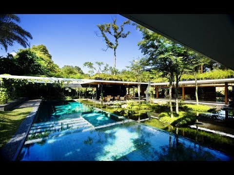 Видео: Spectacular Geometry Показана от Андрю Road House в Сингапур