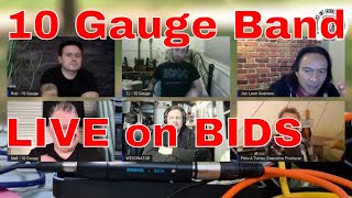 10 Gauge - UK's Rock and Roll Band, LIVE on BIDS