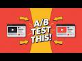 How to A/B Test YouTube Titles &amp; Thumbnails (Increase CTR)