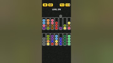 Ball Sort Puzzle Level 375