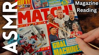 Reading a football magazine [ASMR football soccer] screenshot 5