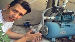 Reparacion sistema hidroneumatico  bomba de agua  diafragma roto