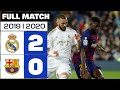 Real Madrid vs FC Barcelona (2-0) J26 2019/2020 - FULL MATCH