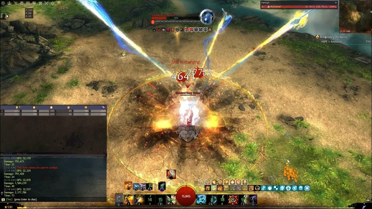 Guild Wars 2 Quickness Catalyst Hammer & Sw/Wh [34k dps] YouTube