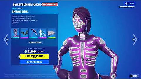 SPARKLE SKULL/GRAVEN/IONE RETURN & NEW DYLEXAS LOCKER BUNDLE Fortnite Item Shop [October 3 2023]