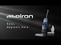 Aspiron ca022  wet dry cordless vacuum cleaner  easy hygienic care