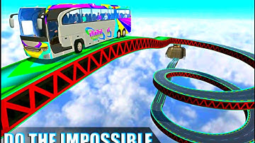 Impossible 😱🔥 Track Bus Driving Game - Android Gameplay । Bus Driving 3D Game - Android Games #2