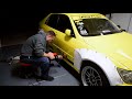 Bodykit stage 2 for Lexus IS300 Wide Body Install Part 2