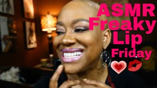 ASMR Makeup Freaky Lip Friday Valentine Edition ??????