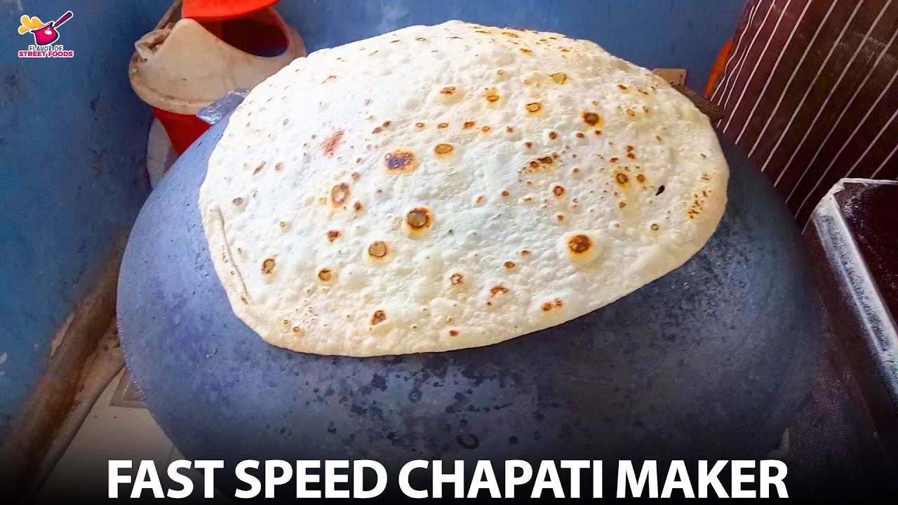 Chapati Making in Very Fast Speed - YouTube