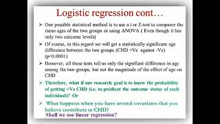 Binary Logistic Regression best lecture