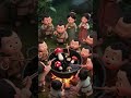 Lilliput people are making fried prawns today 😋  #ai #shortsvideo  #recomended #shorts