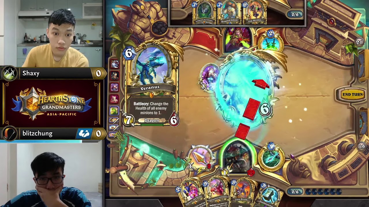Shaxy Shaxy vs blitzchung - Division B - Hearthstone Grandmasters Asia ...