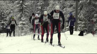 Norrbärke Skimaraton 2012 Backen varv 1, 15 minuter