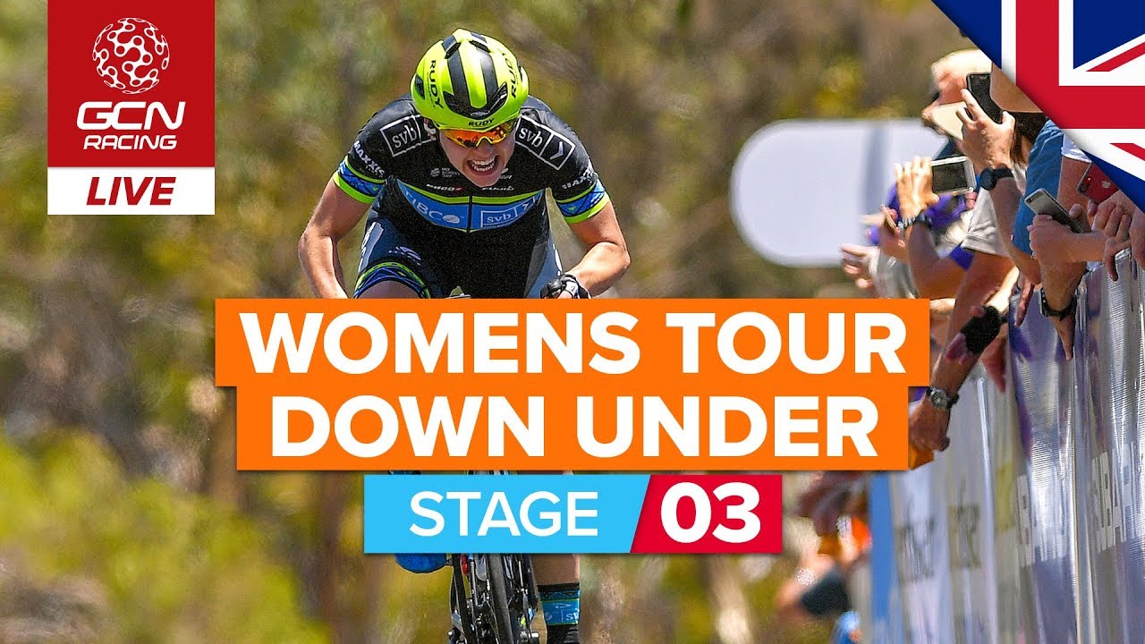 RACE REPLAY Santos Womens Tour Down Under 2020 Stage 3 Subaru Stage 3 Nairne - Stirling