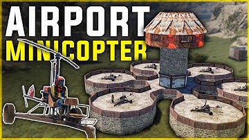 Running an AIRPORT SERVICE for ROLEPLAYERS  - Rust Shop Series