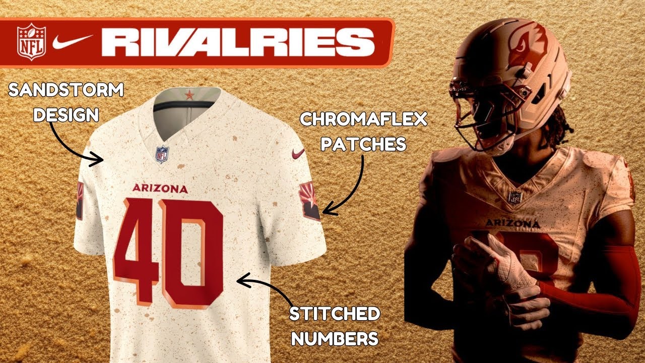Arizona Cardinals 2025 NFL Rivalries Jersey | Obsessive Deep Dive - YouTube