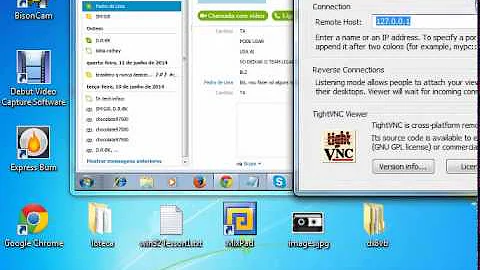 Como criar uma VNC?