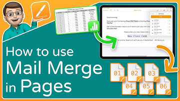 How to use Mail Merge in Pages for iPad