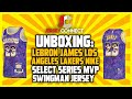 UNBOXING: Lebron James Los Angeles Lakers Nike Select Series MVP Swingman NBA Jersey