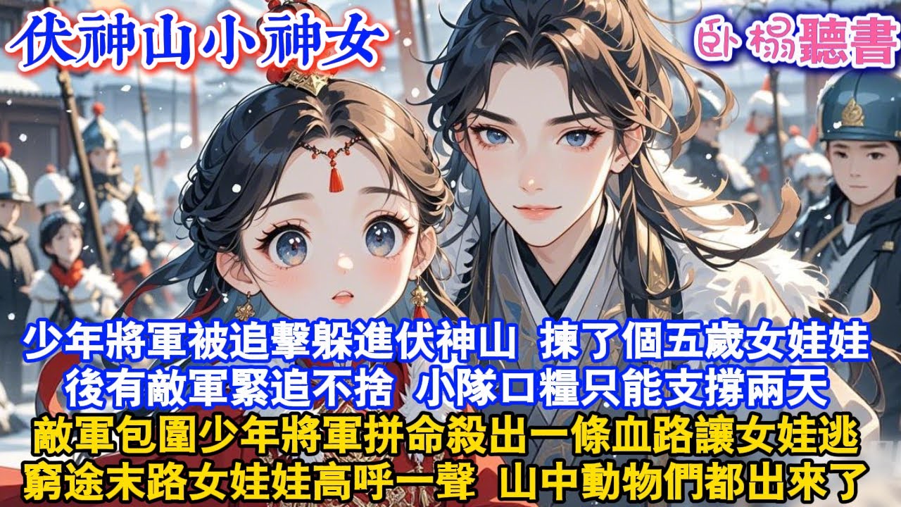 【古代萌娃】少年將軍被追擊躲進伏神山揀了個五歲女娃娃後有敵軍緊追 小隊口糧只能支撐兩天敵軍包圍少年將軍拼命殺出一條血路讓女娃逃窮途末路女娃娃高呼一聲 山中動物們都出來了#故事頻道 #爽文 #情感故事