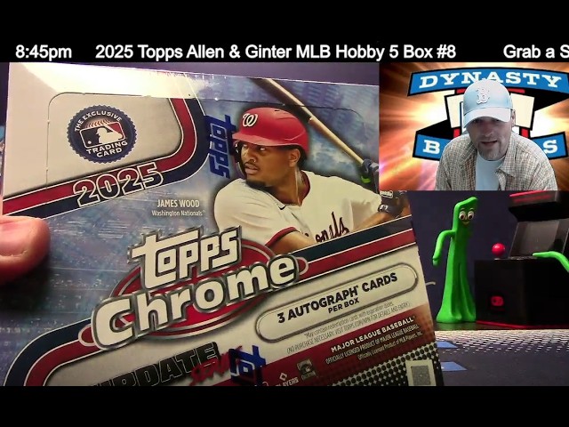 2025 Topps Chrome Update Baseball 5 Box Mixer #7