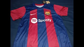 UNBOXING CAMISETA FC BARCELONA 2023/2024