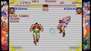 Capcom Fighting Collection Hyper Street Fighter II Ranked Matches Online GamePlay