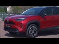 Toyota  prsentation de la nouvelle yaris cross hybride