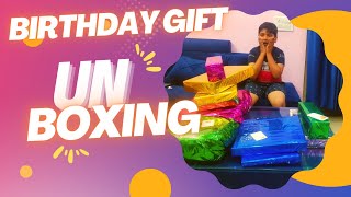 10th Birthday Gift Unboxing