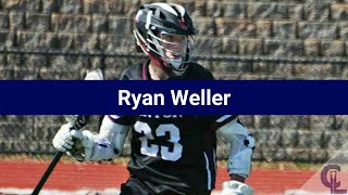 Ryan Weller Lacrosse Highlights | CT 2023 | Att, Mid