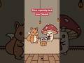 Impressing Friends With Coffee ☕️ Mushie &amp; Squirrel Animation Meme | Original Audio: @imandrewcolin