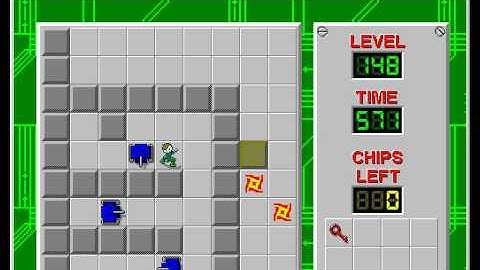 CCLP2 level 148 solution - 548 seconds