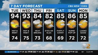 New York Weather: Hot With Storm Chances